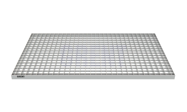 Прессованный настил из нержавеющей стали GRENT 33х33 600х1000