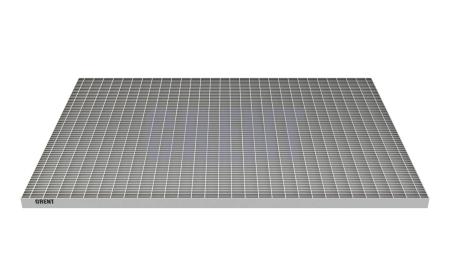 Прессованный настил из нержавеющей стали GRENT 33х33 700х1000