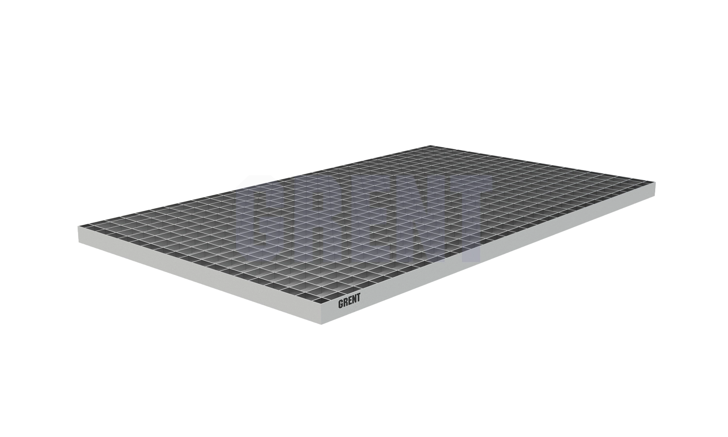 Прессованный настил из нержавеющей стали GRENT 33х33 600х1000