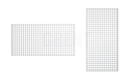 Прессованный настил из нержавеющей стали GRENT 33х33 500х1000