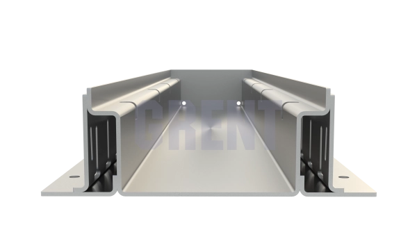 Лоток водоотводный мостовой GRENT MosT 160 торцевой